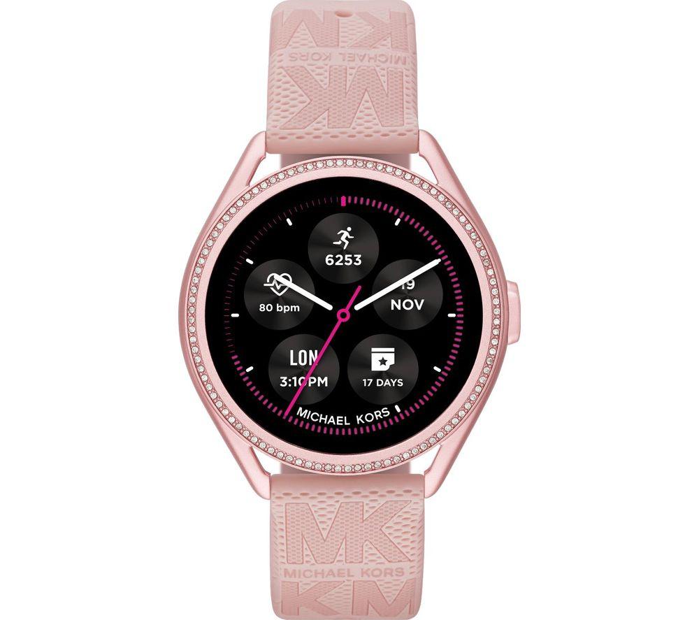 Buy MICHAEL KORS MKGO Gen 5E MKT5116 Smartwatch - Pink, Silicone Strap |  Currys