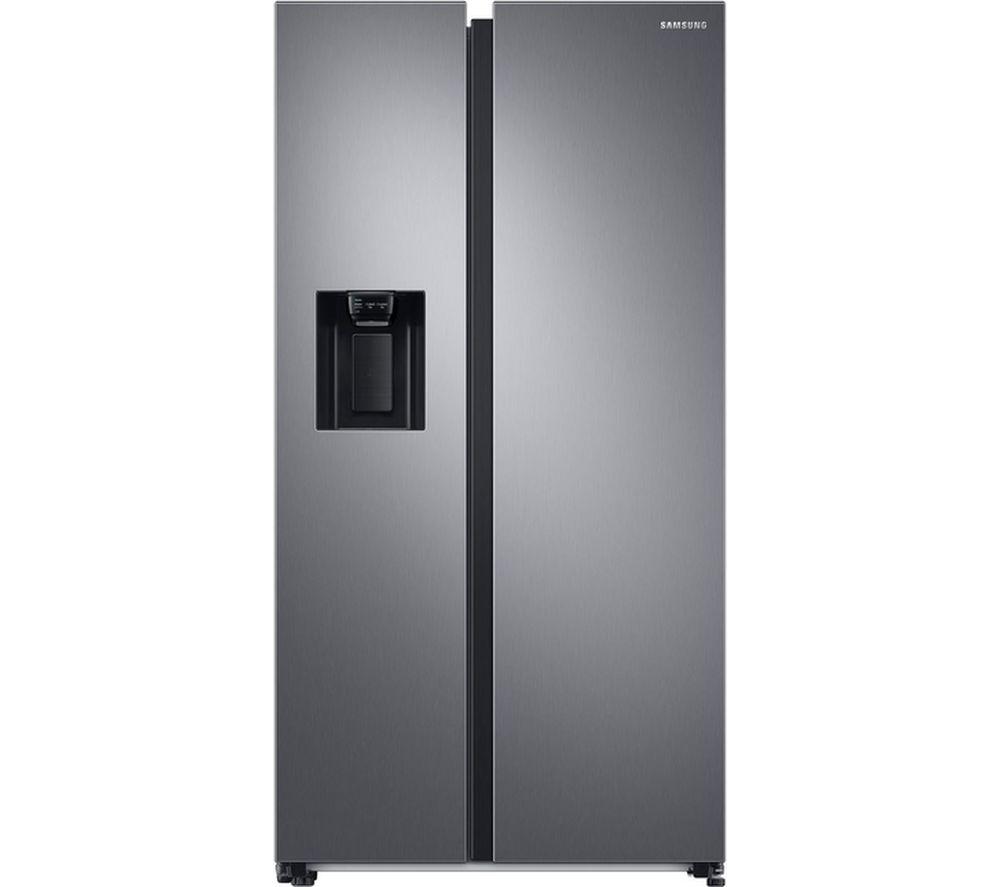 SAMSUNG Series 8 SpaceMax RS68A8840S9/EU American-Style Fridge Freezer - Matte Stainless, Silver/Gre