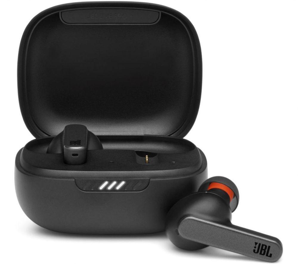JBL Live Pro+ TWS Wireless Bluetooth Noise-Cancelling Earbuds - Pink