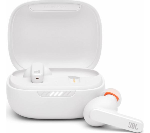 currys.co.uk | JBL Live Pro+ TWS Wireless Bluetooth Noise-Cancelling Earbuds - White