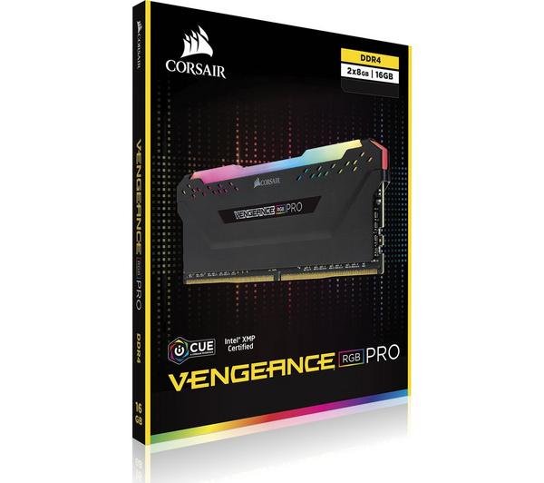 Buy CORSAIR Vengeance Pro RGB DDR4 3200 MHz PC RAM - 8 GB x 2 | Currys