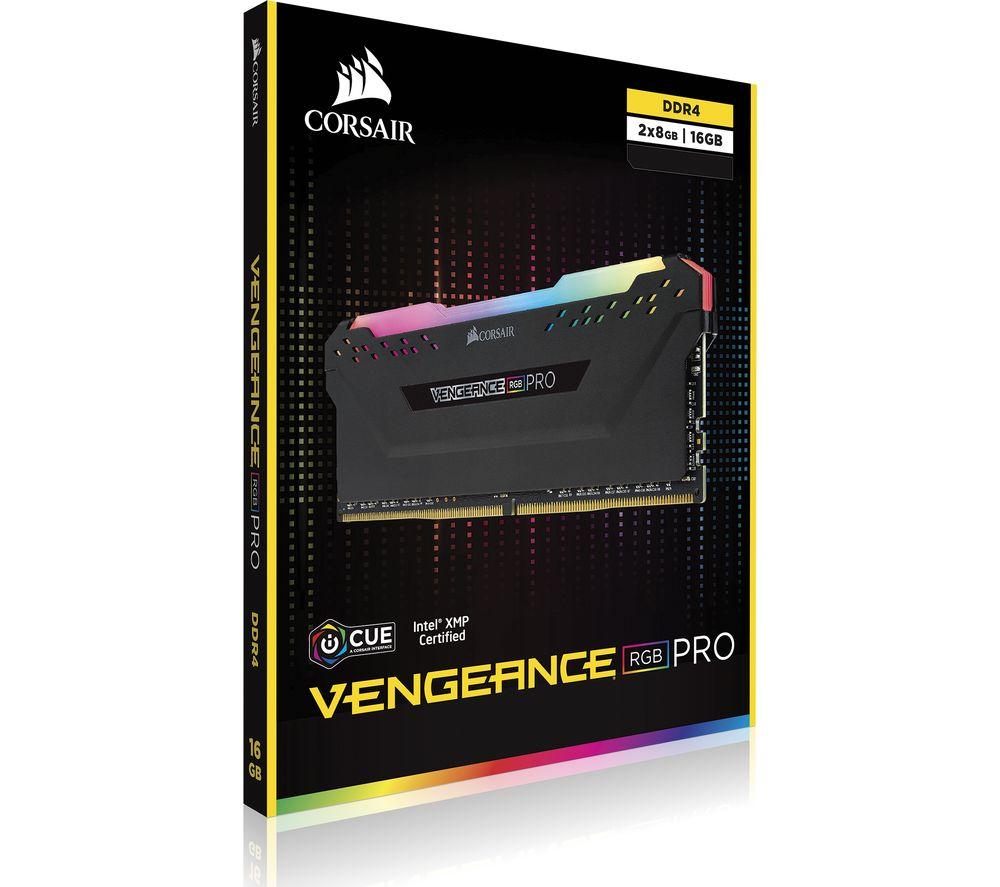 8 RAM Vengeance Currys RGB DDR4 PC CORSAIR | 3200 MHz x GB - Pro 2 Buy
