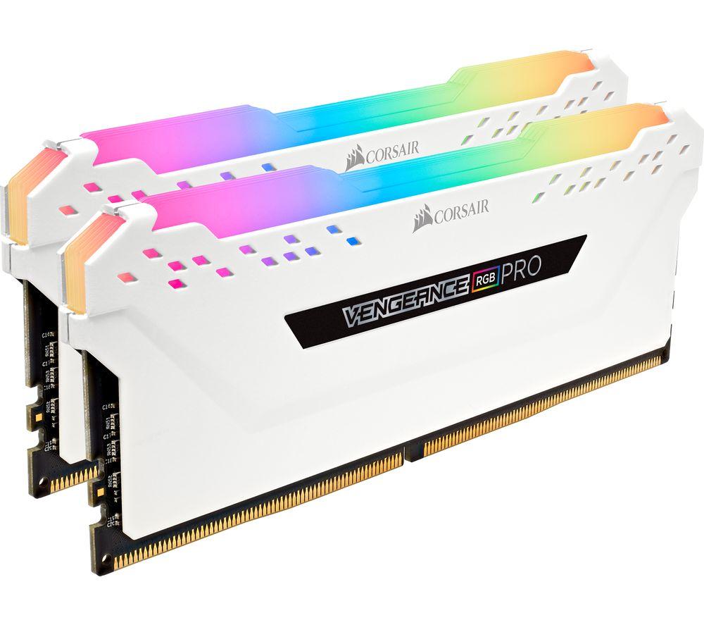 CORSAIR Vengeance Pro RGB DDR4 3200 MHz PC RAM - 8 GB x 2