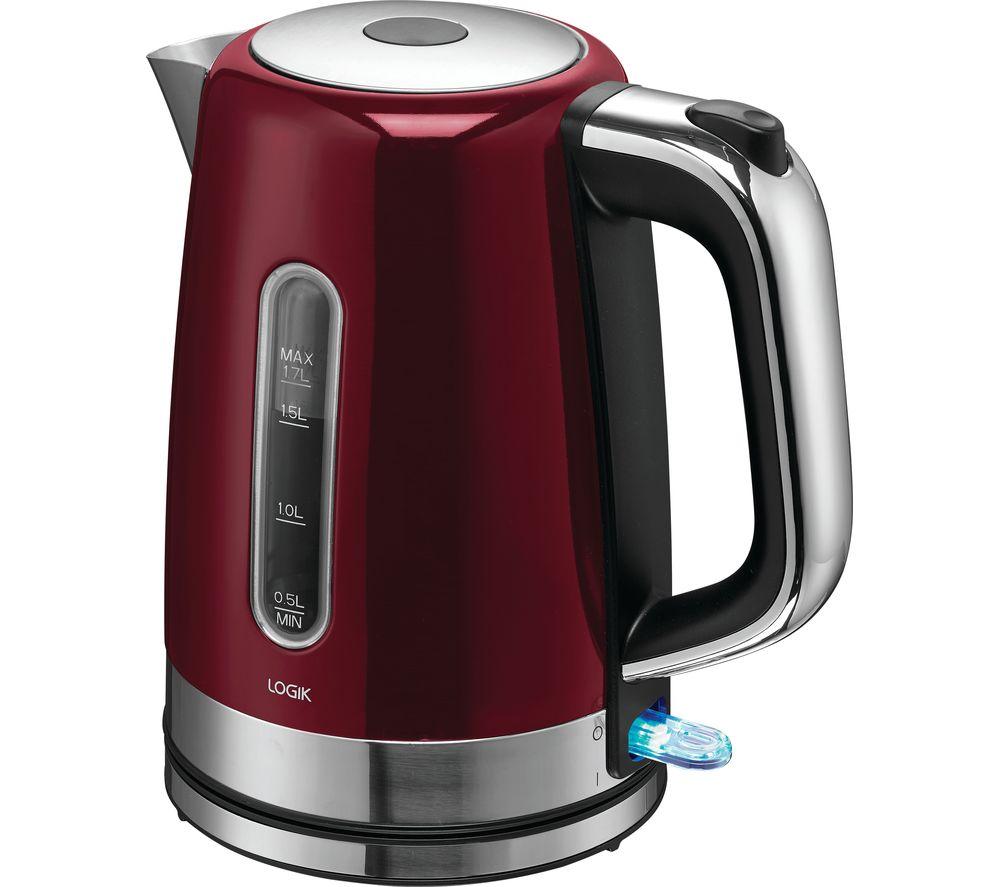 LOGIK L17SKR21 Jug Kettle - Red image number 2 of 5