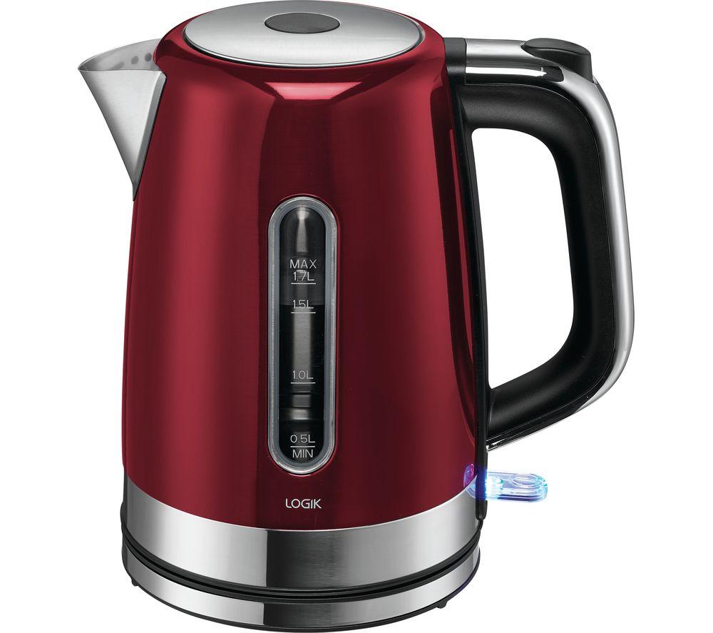 LOGIK L17SKR21 Jug Kettle - Red image number 5 of 5