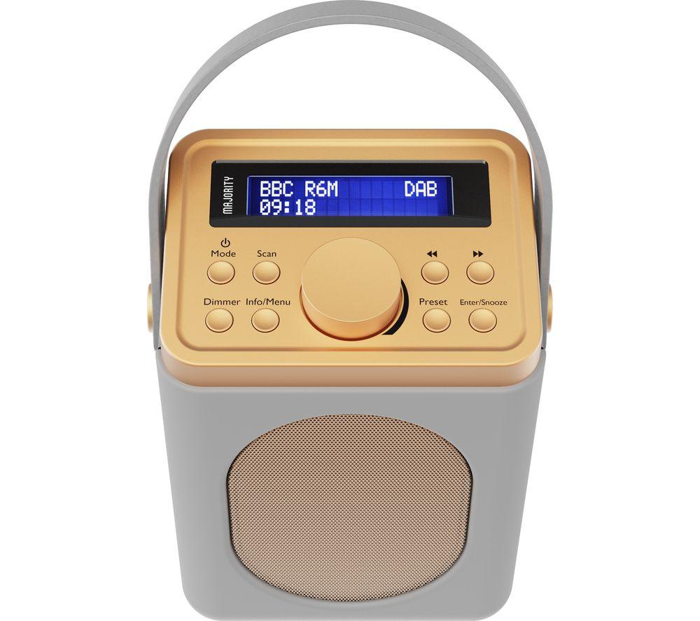 Buy MAJORITY Little Shelford LSHDABGRY UK Portable DAB+/FM Bluetooth