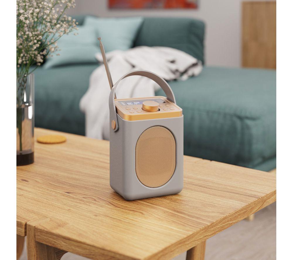 Buy MAJORITY Little Shelford LSHDABGRY UK Portable DAB+/FM Bluetooth