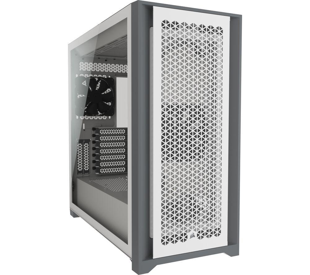Image of CORSAIR 5000D AIRFLOW Tempered Glass ATX Mid-Tower PC Case - White