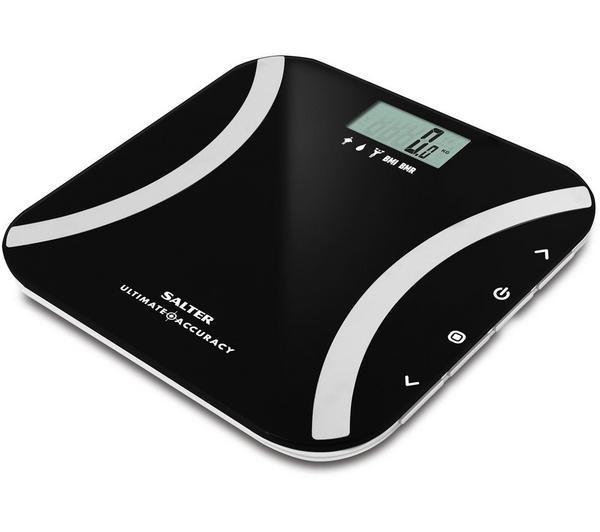 Buy SALTER 9173 BK3R Bathroom Scales Black Currys