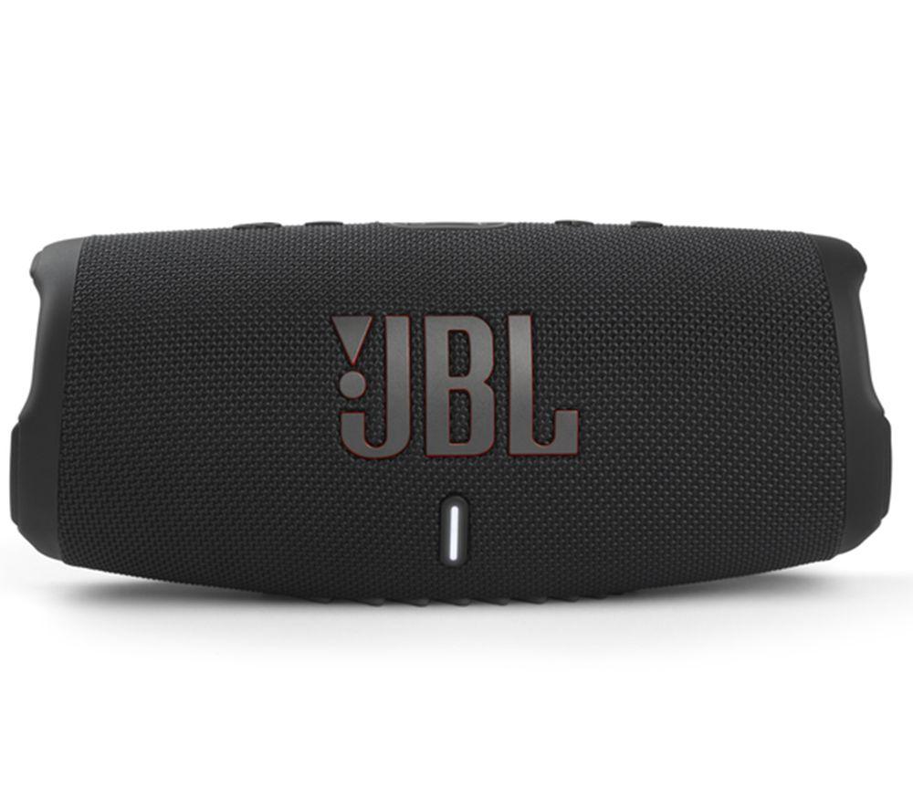 JBL Charge 5 - Portable Bluetooth Speaker with deep bass, IP67 waterproof and dustproof, 20 hours of playtime, built-in powerbank, in black