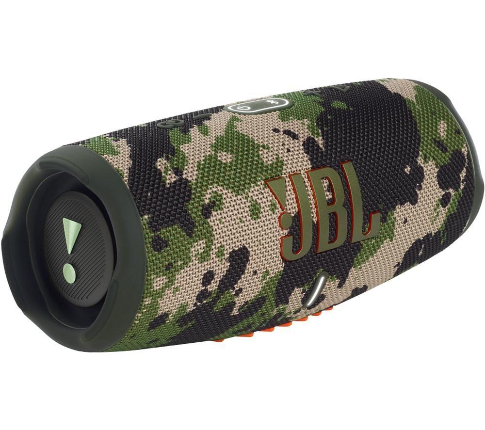 JBL Charge 5 Portable Bluetooth Speaker - Camo, Green,Patterned