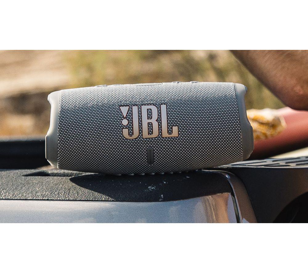 JBL Charge 5 Portable Bluetooth Speaker - Grey