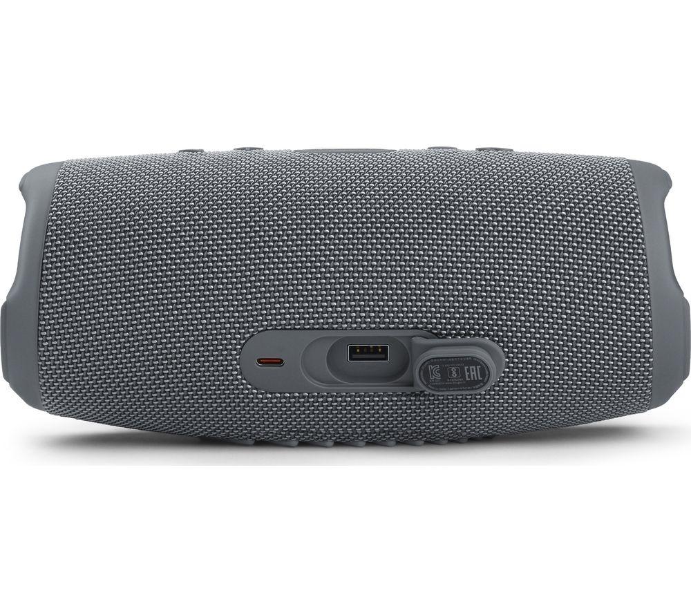 JBL Charge 5 Portable Bluetooth Speaker - Grey