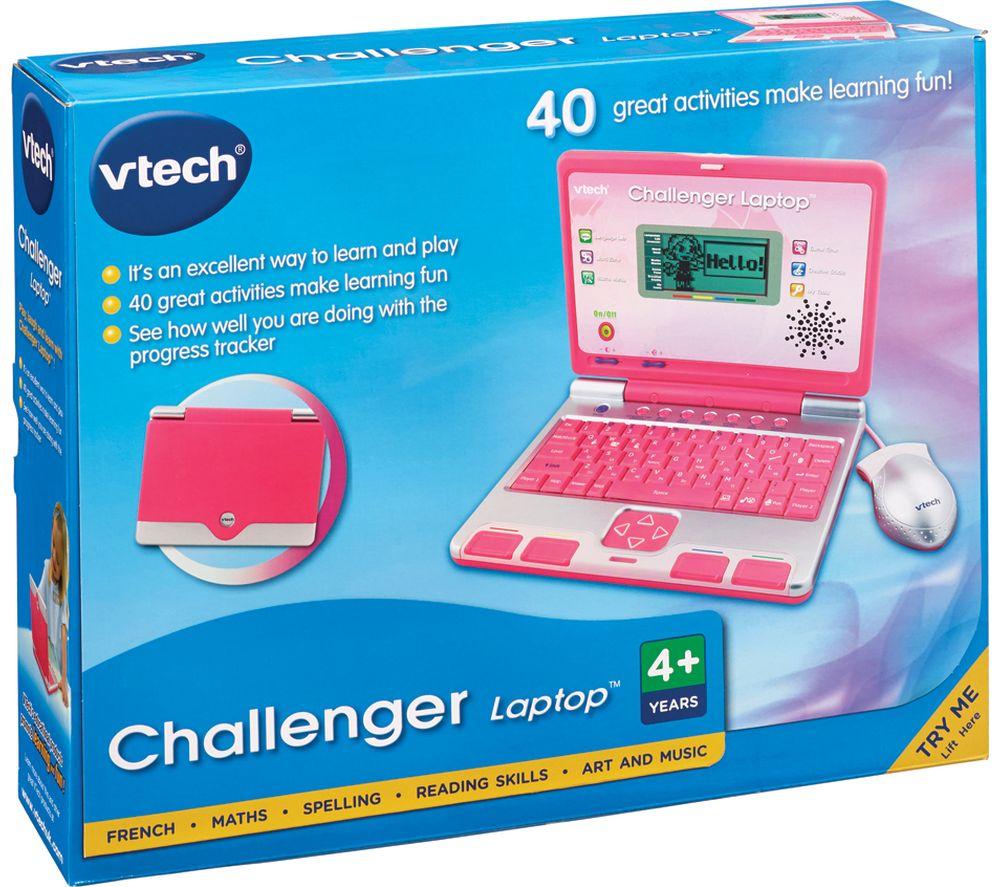Vtech Tote 'n Go Laptop Pink Kids Educational Computer