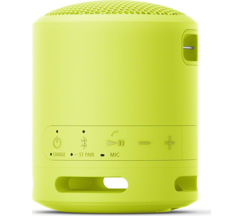 SONY SRS-XB13 Portable Bluetooth Speaker - Lemon Yellow - image 5