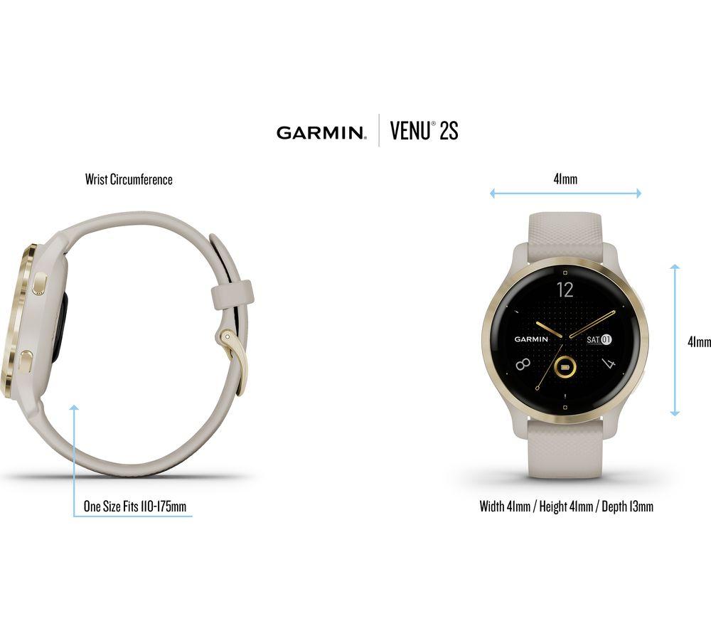 GARMIN Venu 2S - Light Gold & Light Sand - image 9