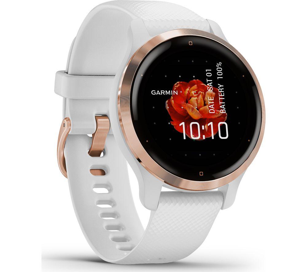 GARMIN Venu 2S - Rose Gold & White