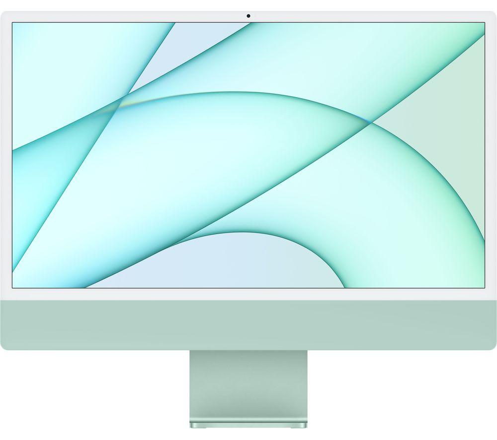 Apple iMac 4.5K 24 (2021) - M1, 256 GB SSD, Green, Green