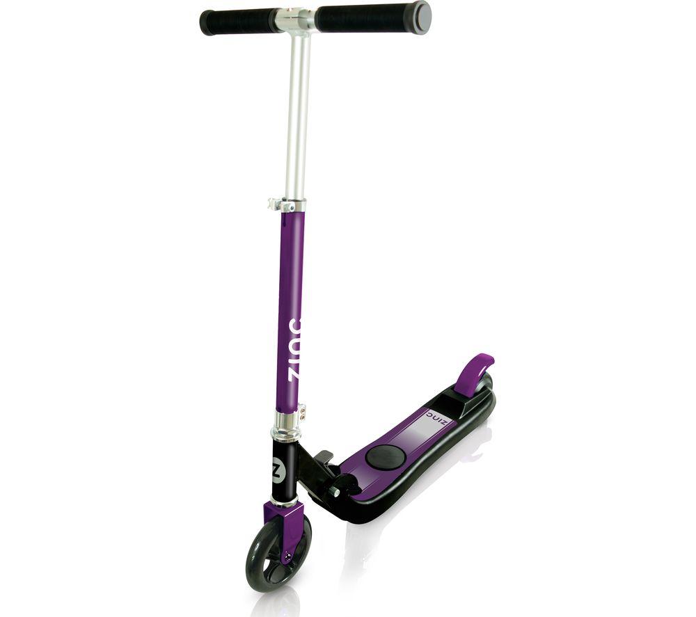 ZINC E4 Kids Folding Electric Scooter - Purple, Purple