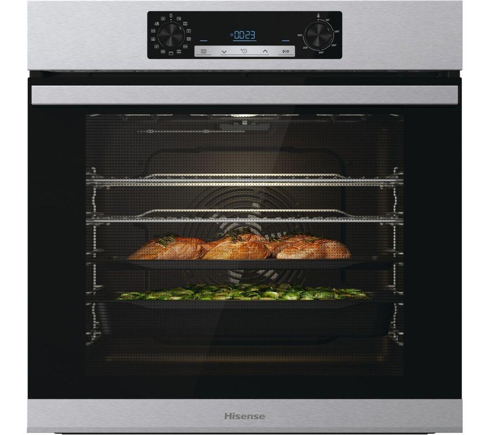 HISENSE AirFry BSA65222AXUK Electric Steam Oven - Stainless Steel, Stainless Steel