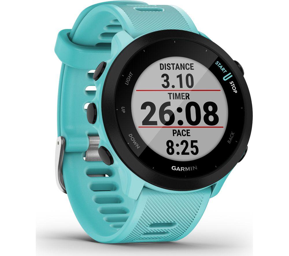 GARMIN Forerunner 55 Running Watch - Aqua Blue, Universal - image 3