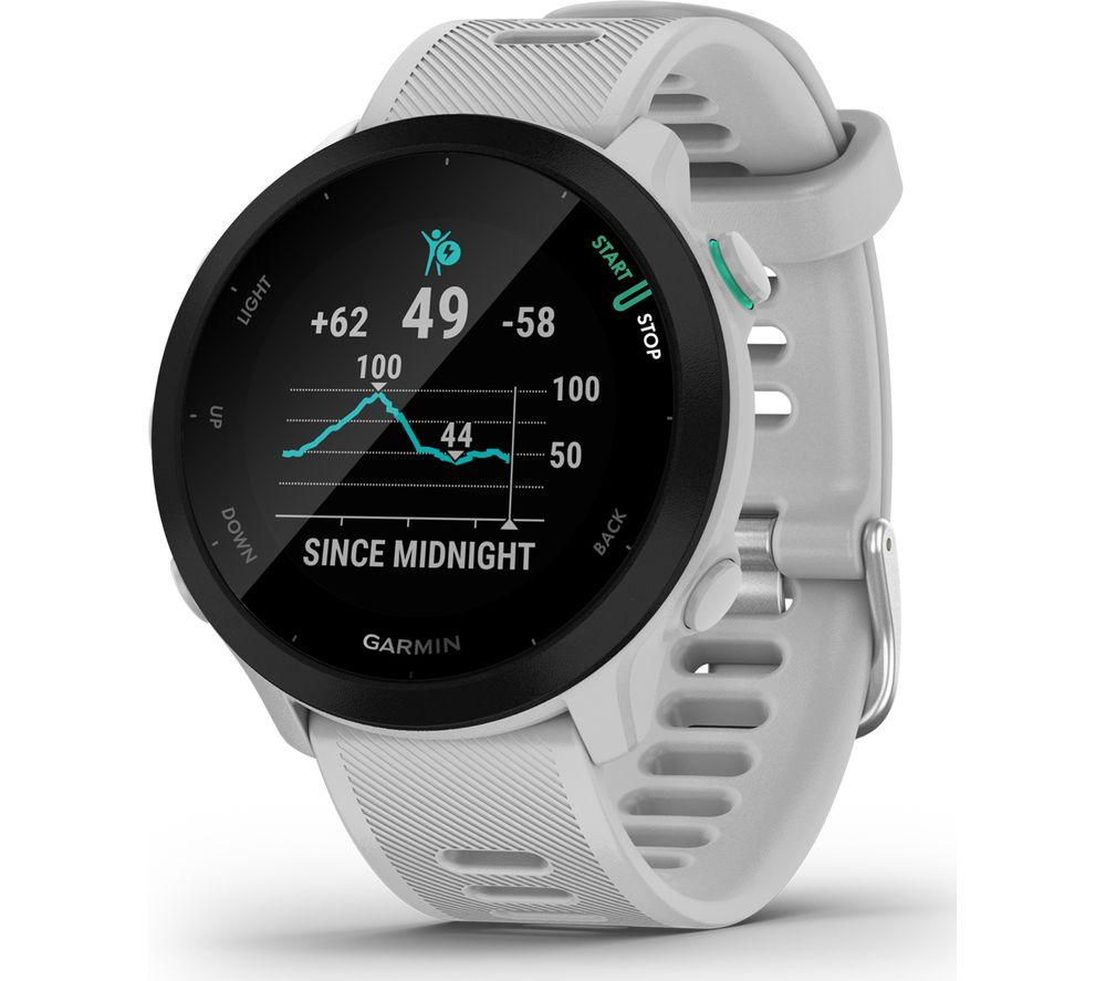 Buy GARMIN Forerunner 55 Running Watch Whitestone Universal Currys