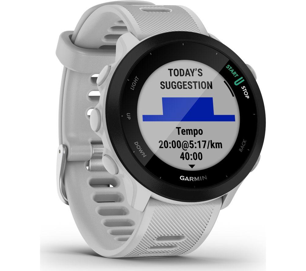 GARMIN Forerunner 55 Running Watch - Whitestone, Universal - image 3