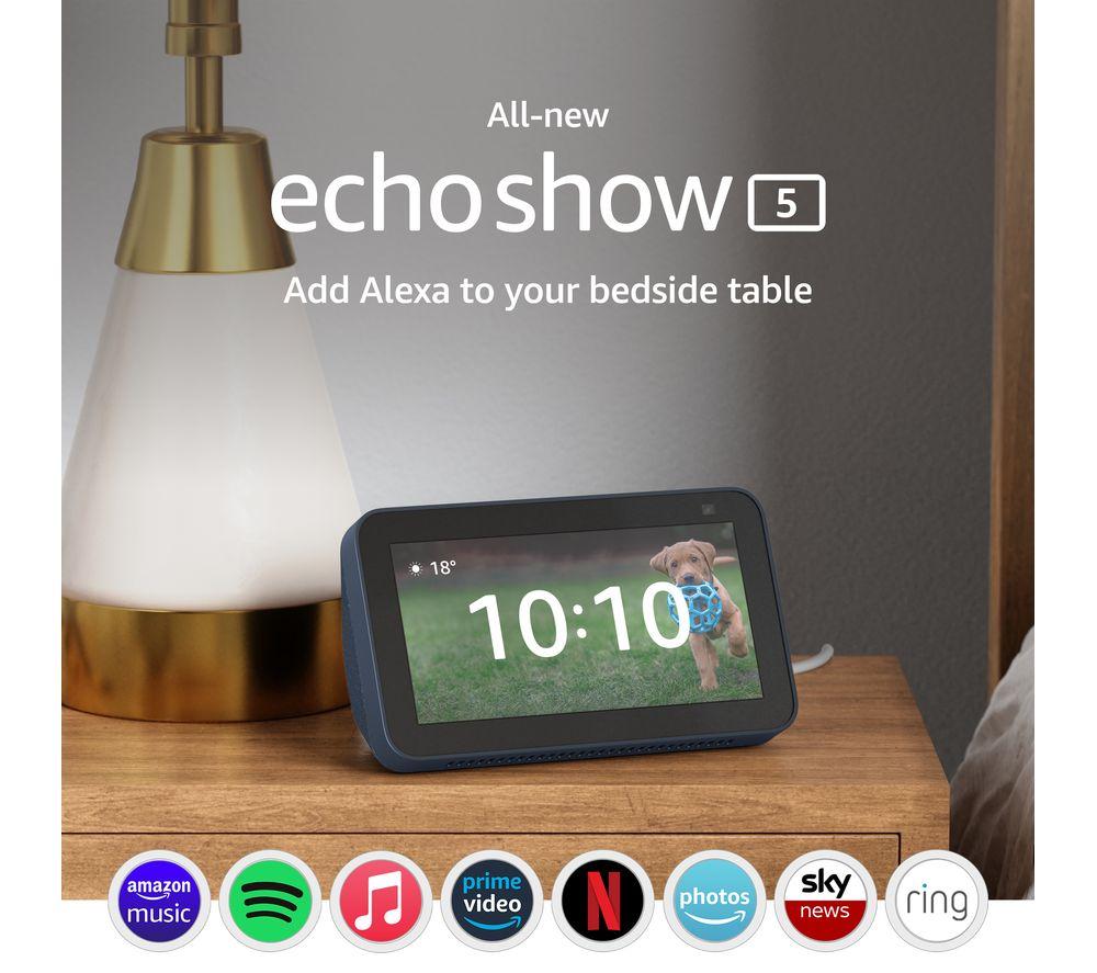 AMAZON Echo Show 5 (2nd Gen) Smart Display with Alexa - Deep Sea Blue - image 5