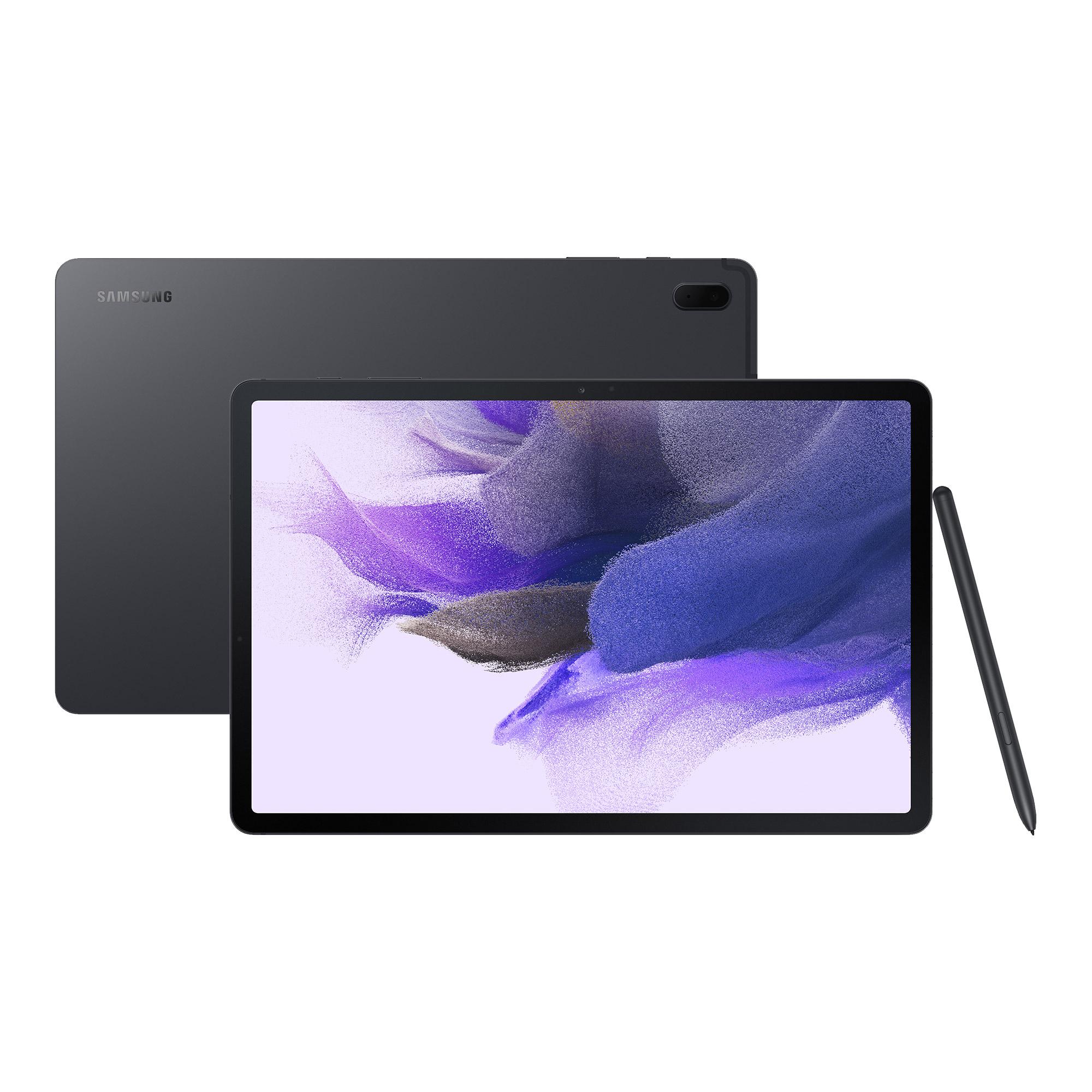 Image of SAMSUNG Galaxy Tab S7 FE 12.4" Tablet - 128 GB, Mystic Black, Black
