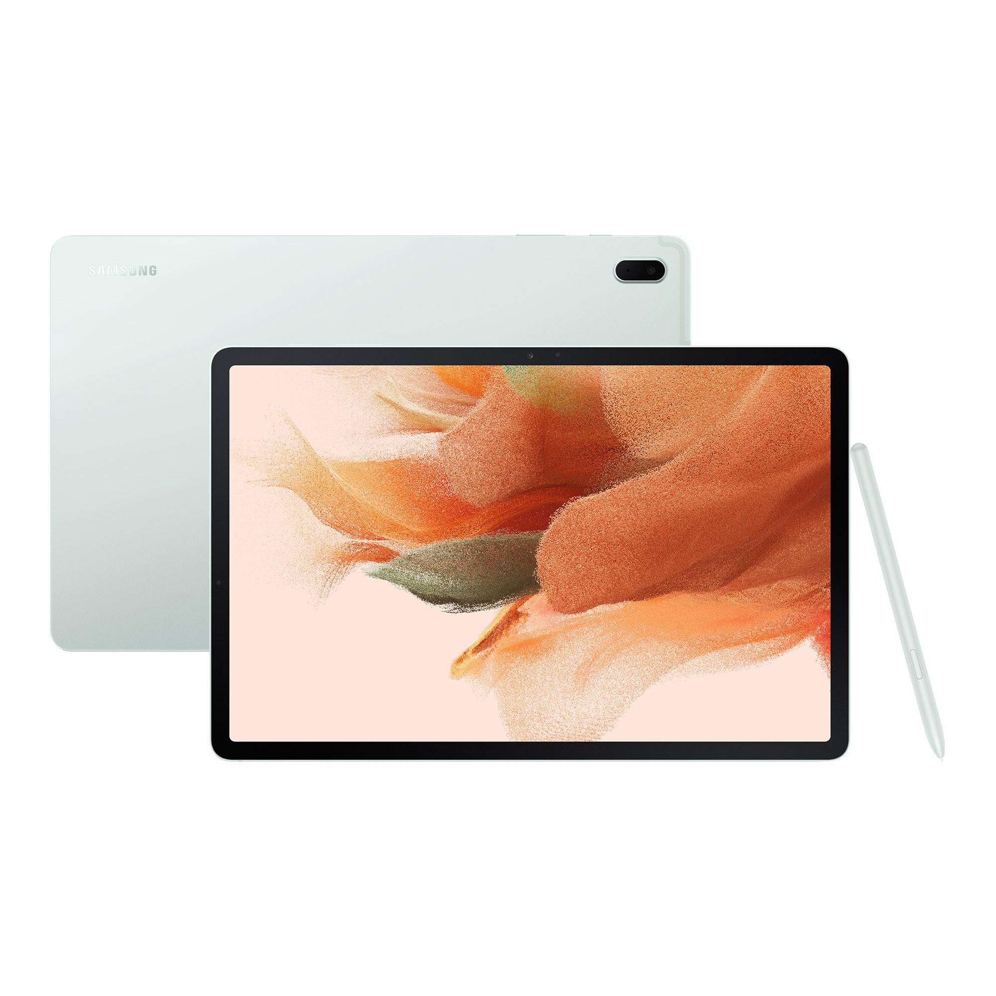Image of SAMSUNG Galaxy Tab S7 FE 12.4" Tablet - 128 GB, Mystic Green, Green