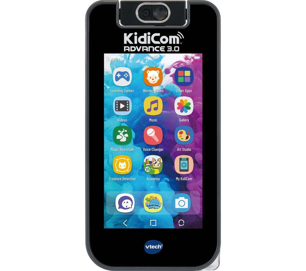 Image of VTECH KidiCom Advance 3.0 Kids Phone - Black