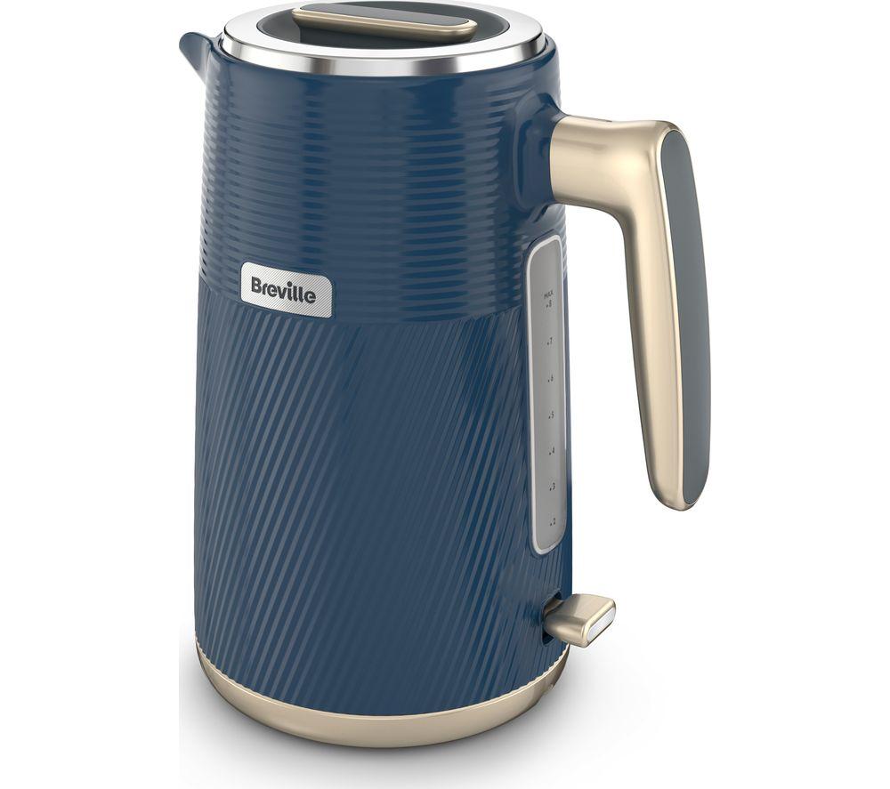 BREVILLE Obliq VKT202 Jug Kettle - Navy Blue, Blue