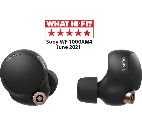 SONY WF-1000XM4 Wireless Bluetooth Noise-Cancelling Earbuds - Black image number 17