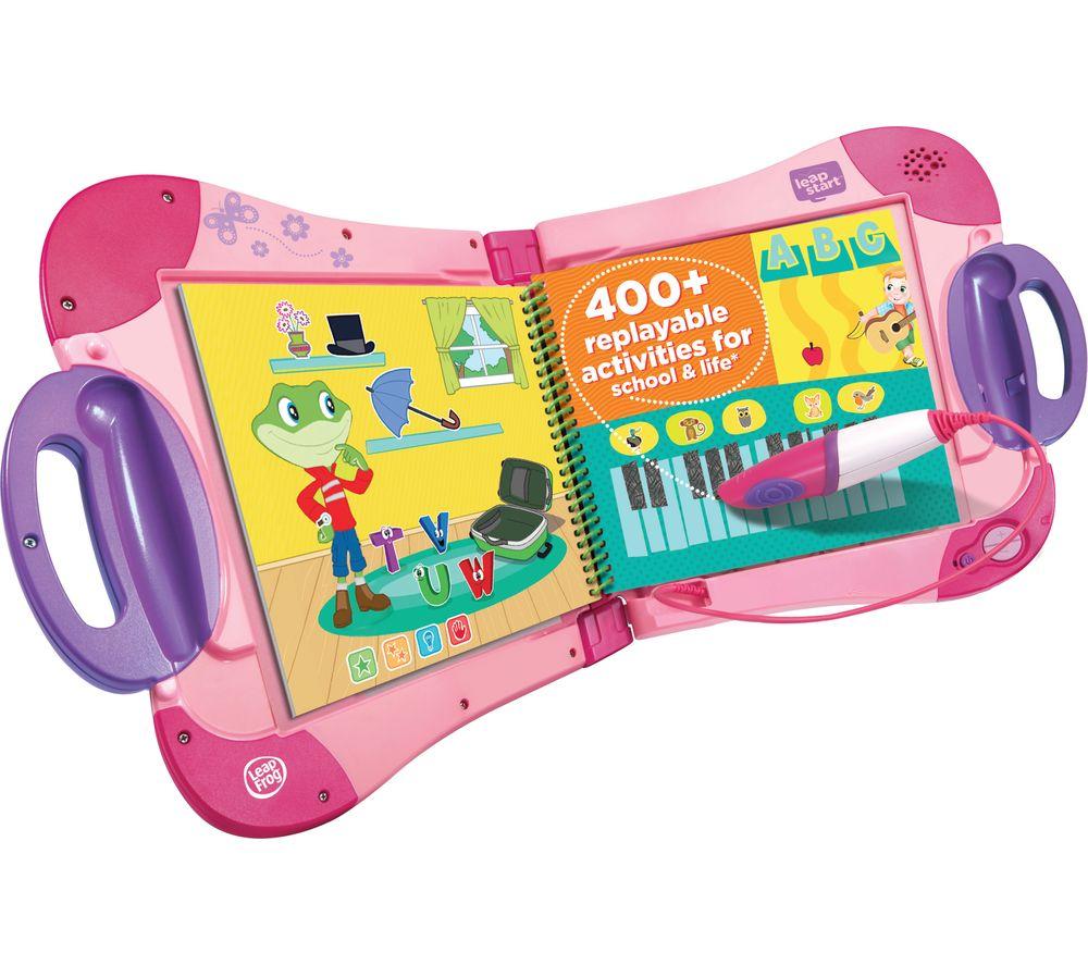 LEAPFROG 602153 LeapStart Interactive Book Case - Pink