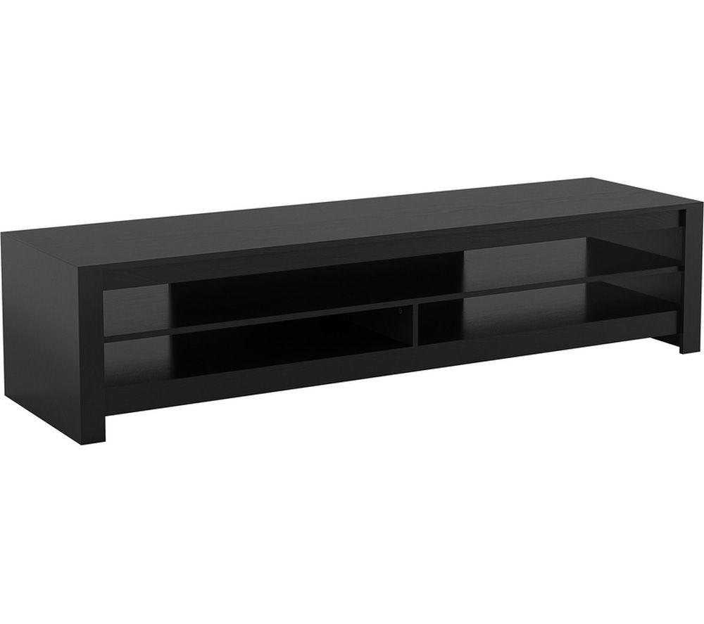 Black oak store tv stand