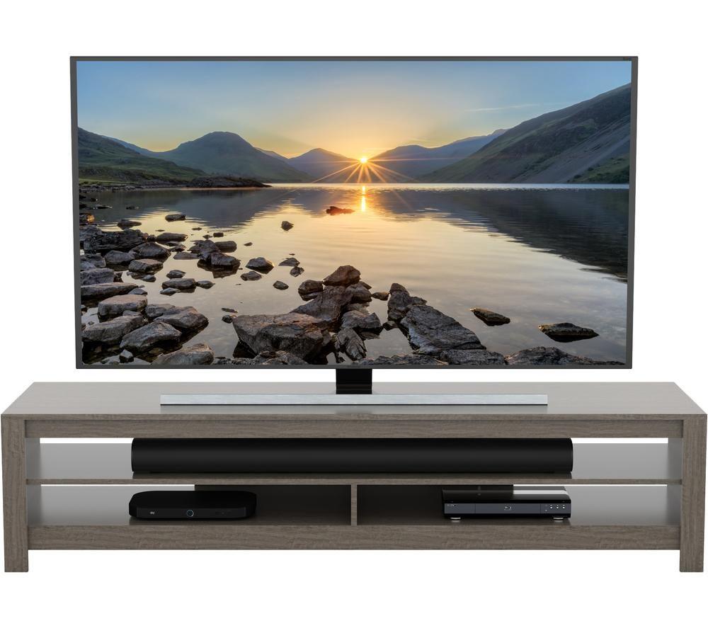 AVF Calibre CA180RGRE 1800 mm TV Stand for for up to 85" TVs - Grey image number 3 of 5