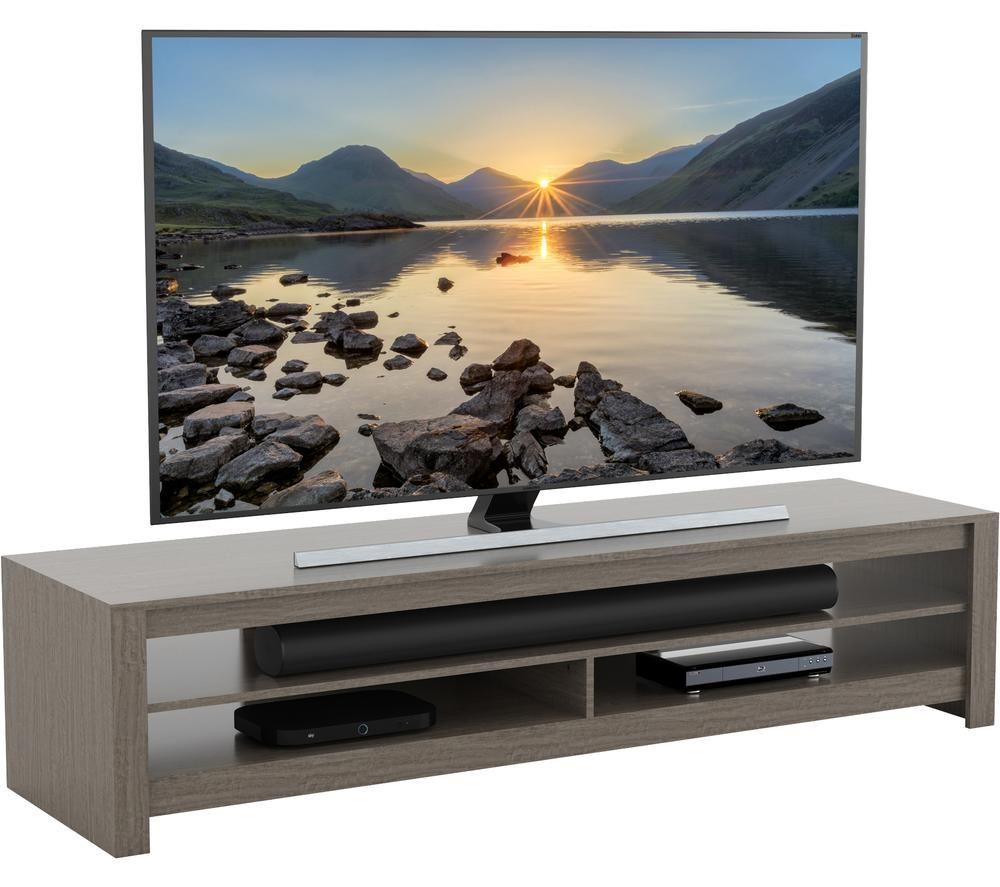 AVF Calibre CA180RGRE 1800 mm TV Stand for for up to 85" TVs - Grey image number 4 of 5