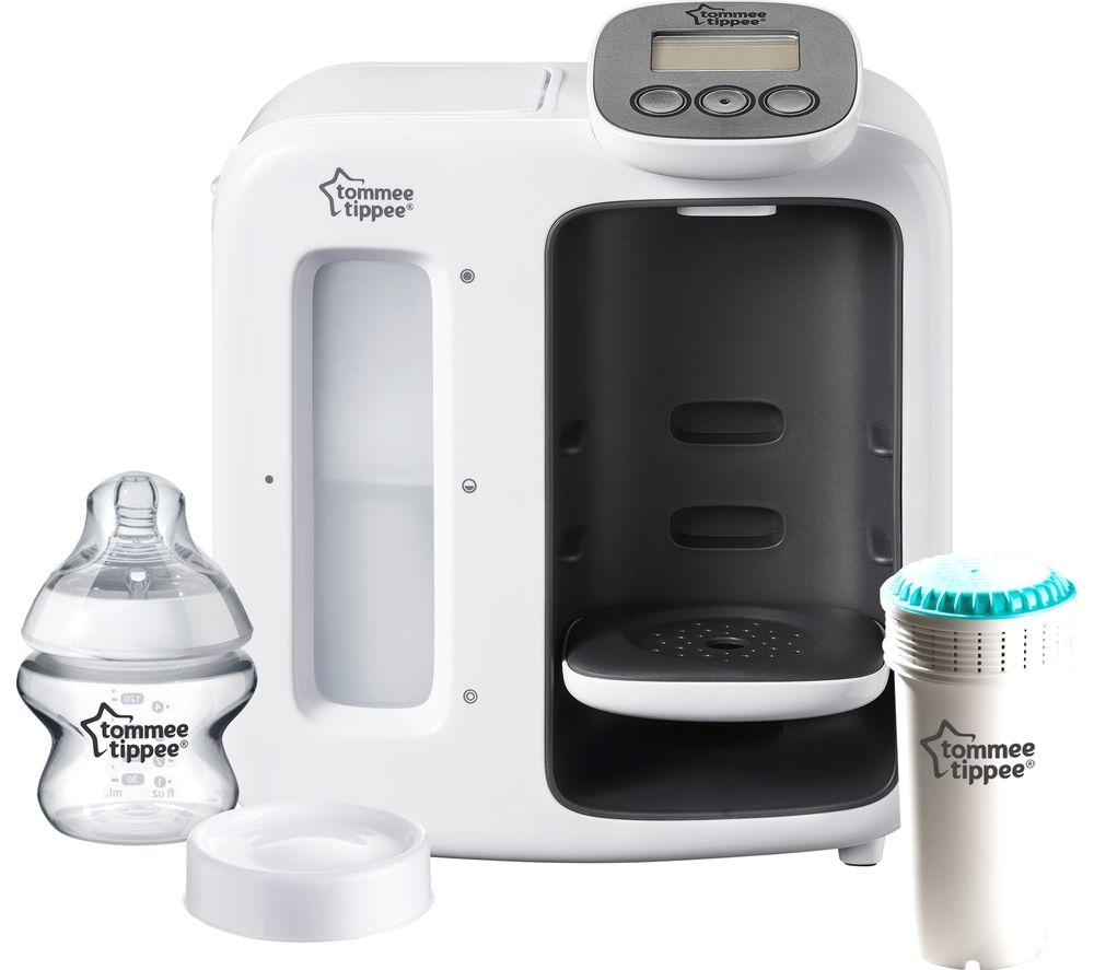 TOMMEE TIPPEE 423730 Perfect Prep Day & Night Baby Milk Dispenser - White