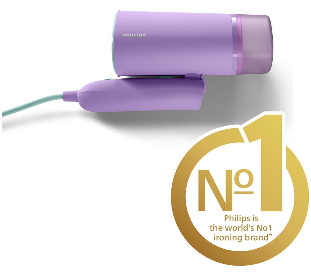 PHILIPS 3000 Series STH3010/30 Clothes Steamer - Purple image number 2 of 11