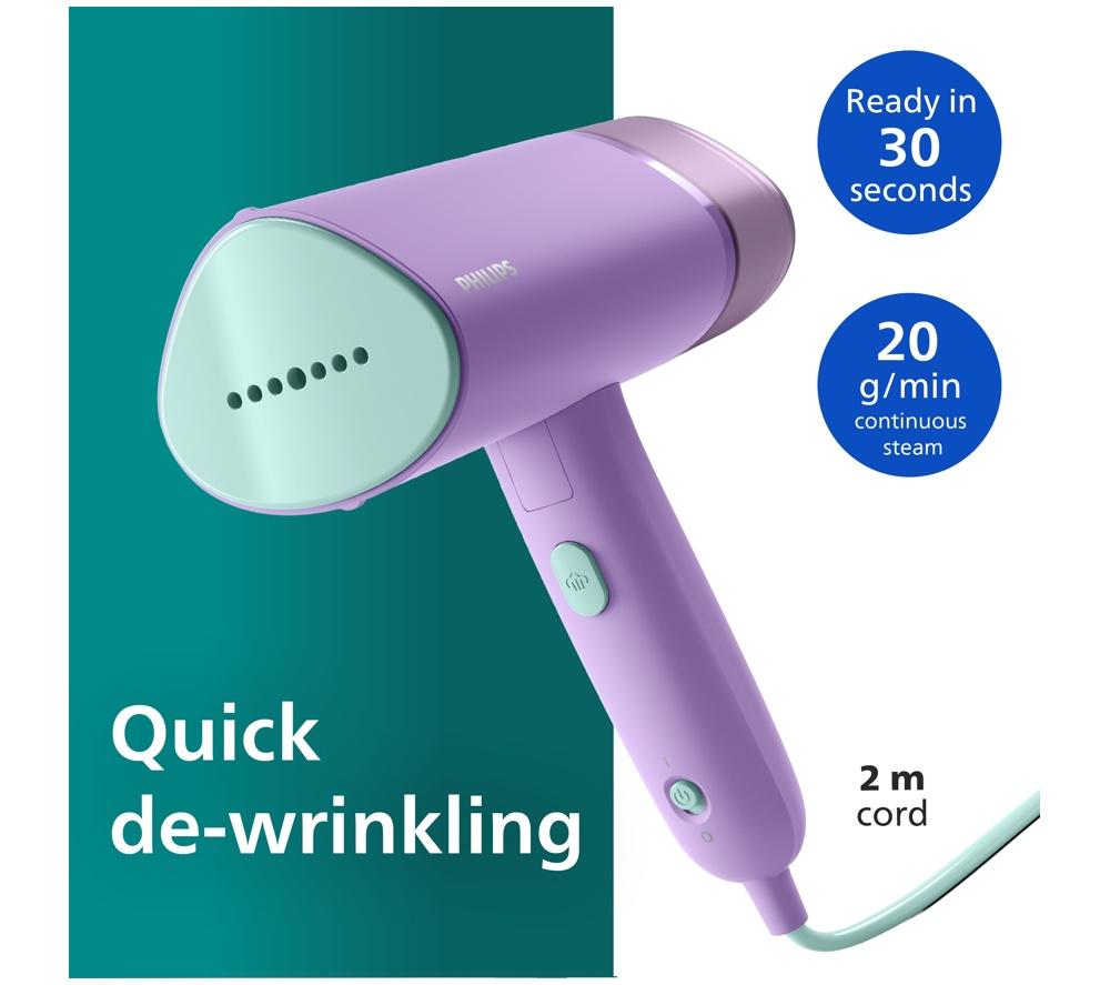 PHILIPS 3000 Series STH3010/30 Clothes Steamer - Purple image number 3 of 11