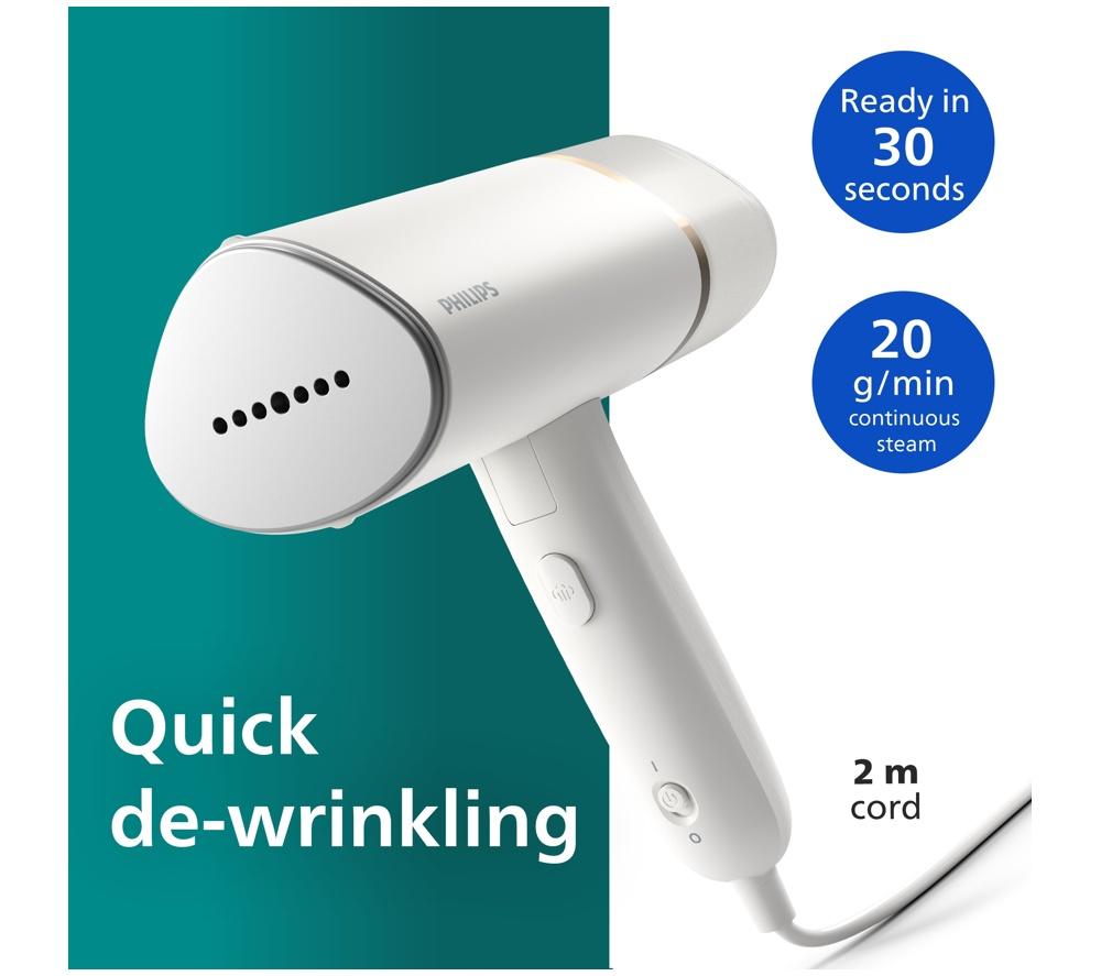 PHILIPS 3000 Series STH3020/16 Clothes Steamer - White image number 3 of 12