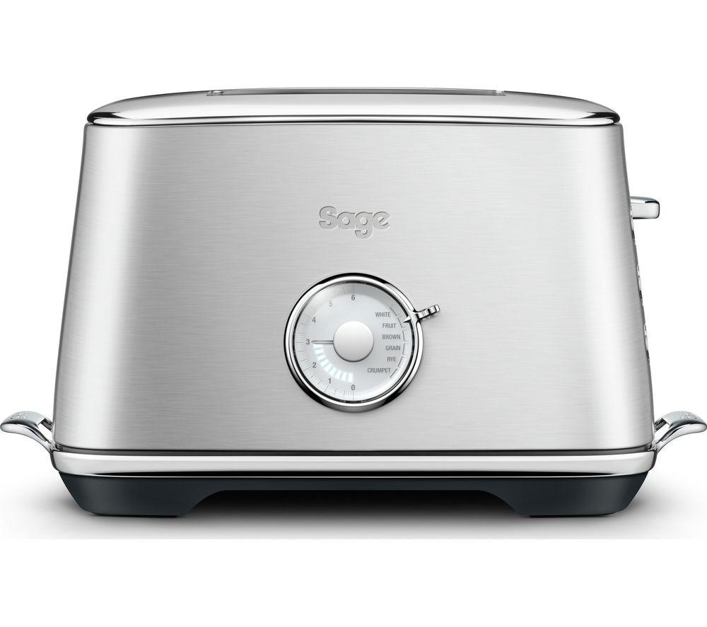 SAGE The Toast Select Luxe BTA735BSS 2-Slice Toaster - Brushed Stainless Steel, Stainless Steel