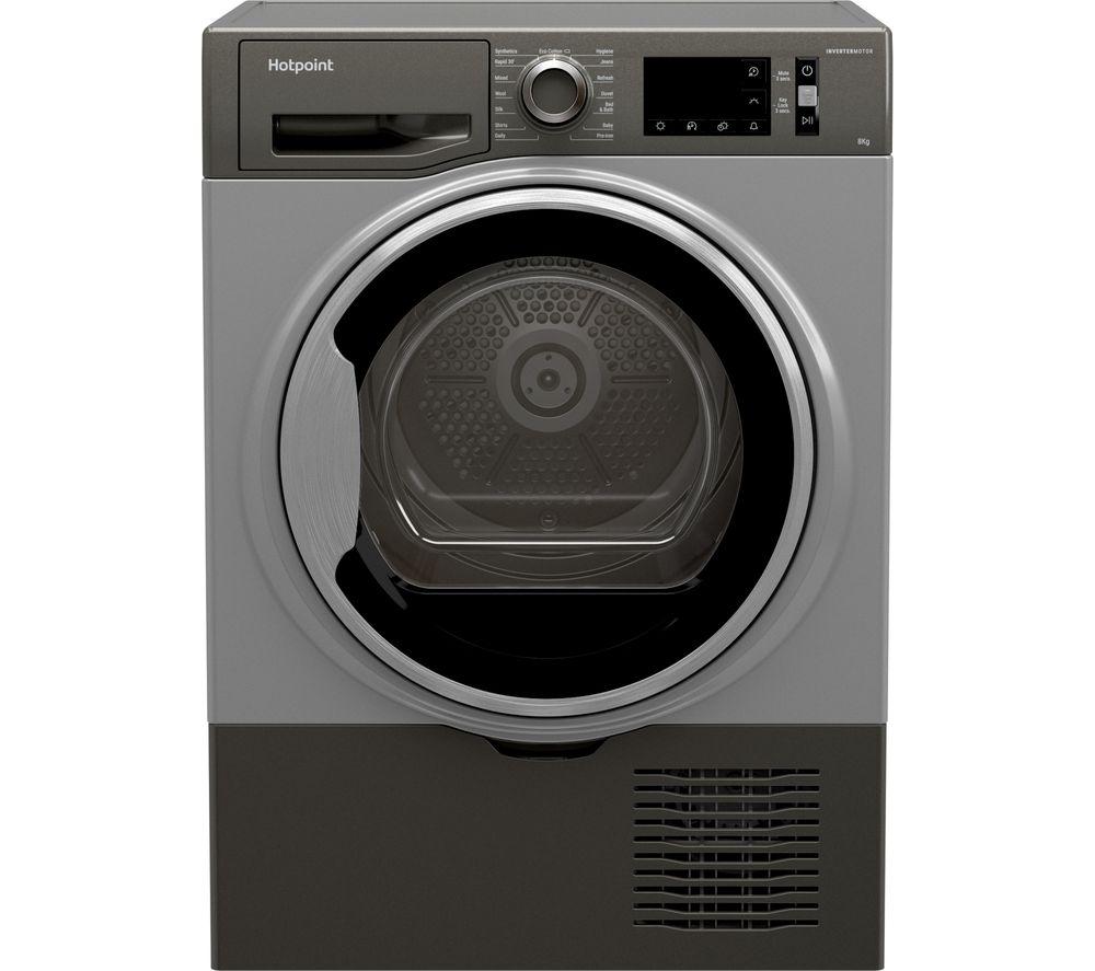 HOTPOINT H3 D81GS UK 8 kg Condenser Tumble Dryer - Graphite