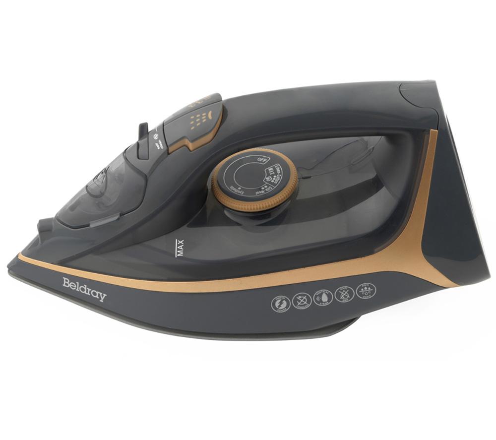 Image of BELDRAY Copper Edition BEL0987C Cordless Steam Iron - Black & Brown, Brown,Black