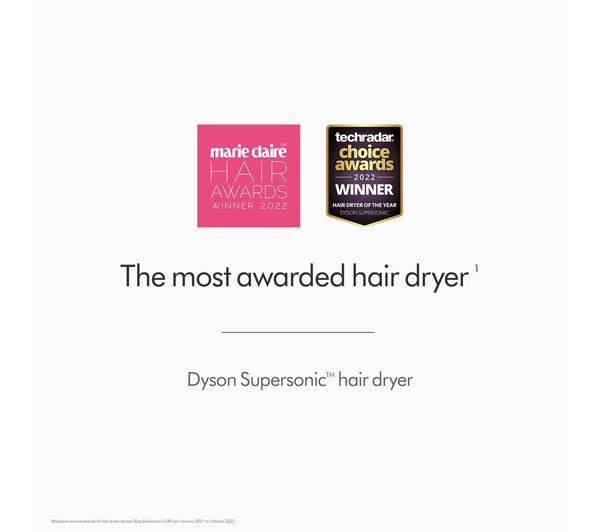 Buy DYSON Supersonic Hair Dryer - Iron & Fuchsia | Currys