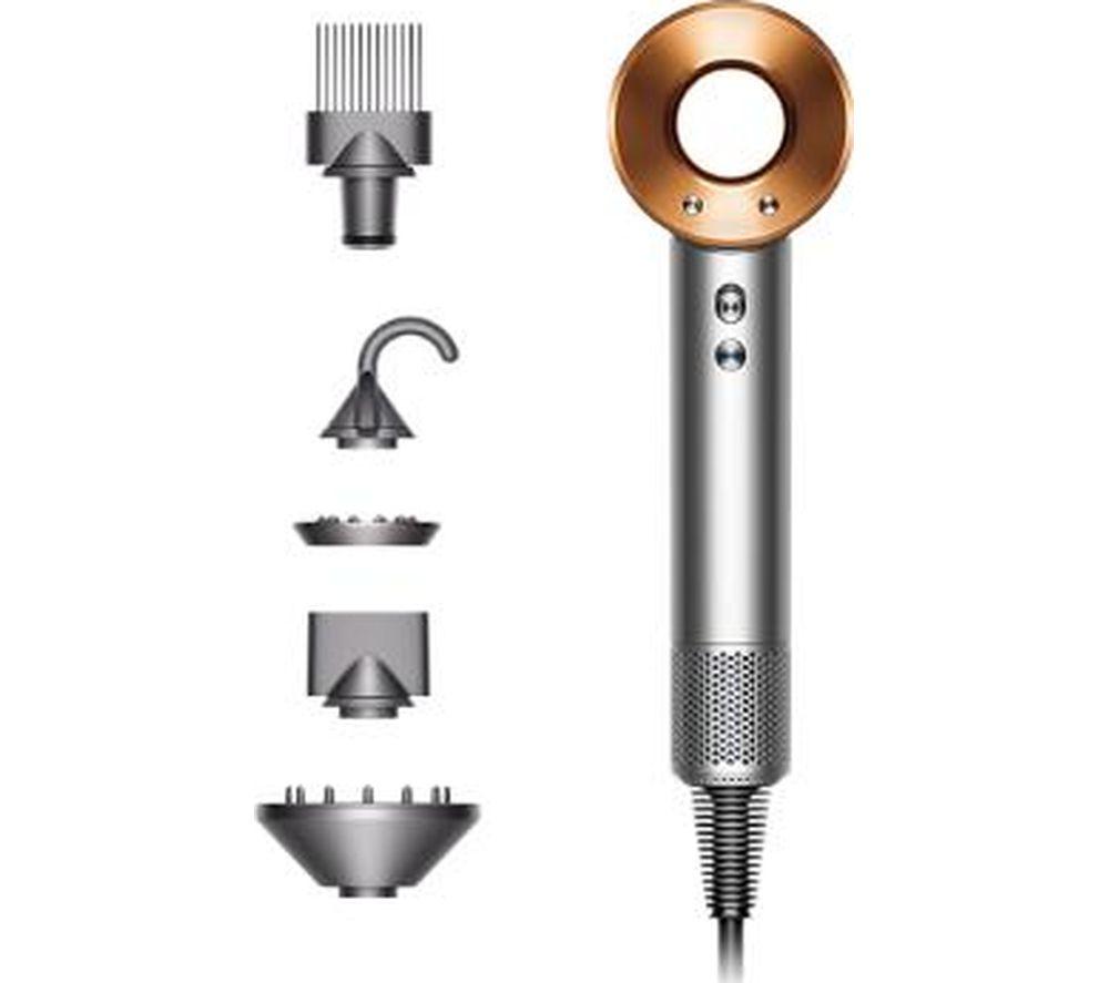 DYSON Supersonic Hair Dryer - Nickel & Copper, Brown,Silver/Grey