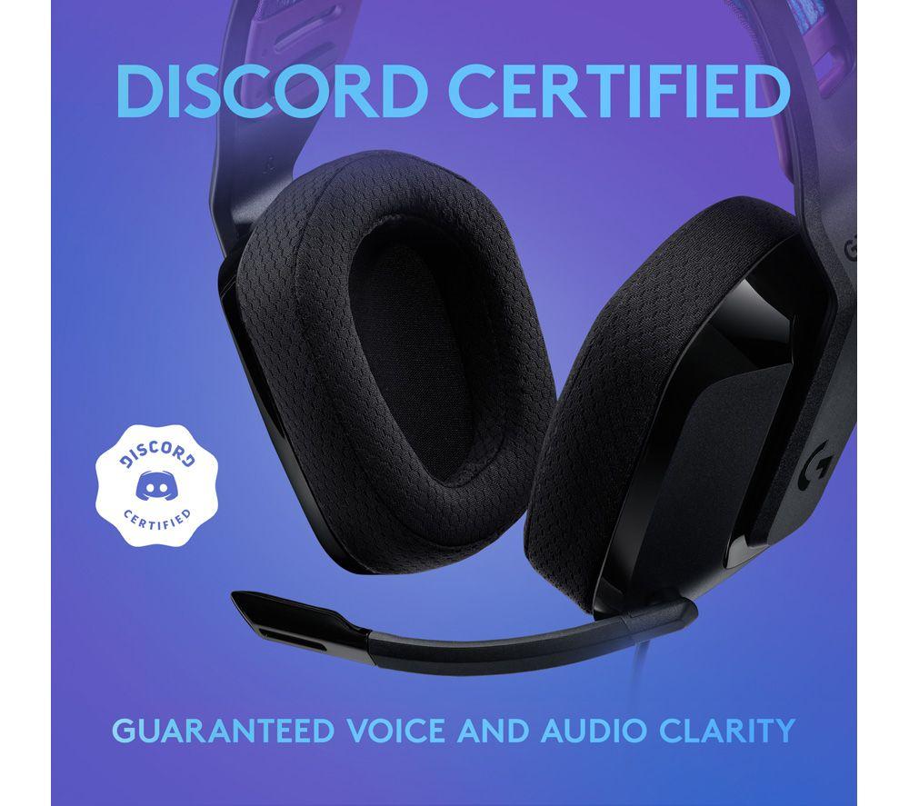 LOGITECH G335 Gaming Headset - Black image number 9 of 11