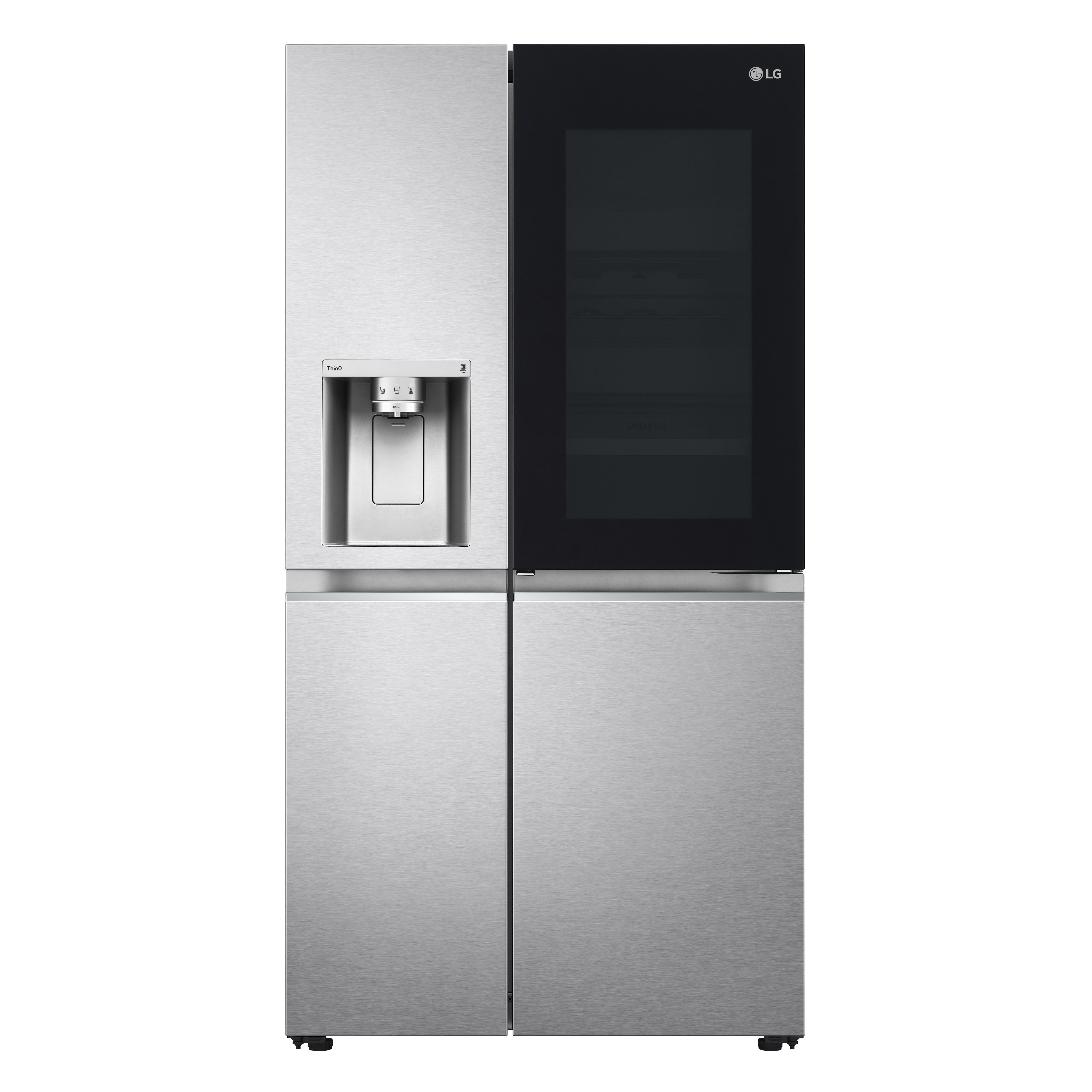 Buy LG InstaView GSXV90BSAE American-Style Smart Fridge Freezer - Stainless  Steel