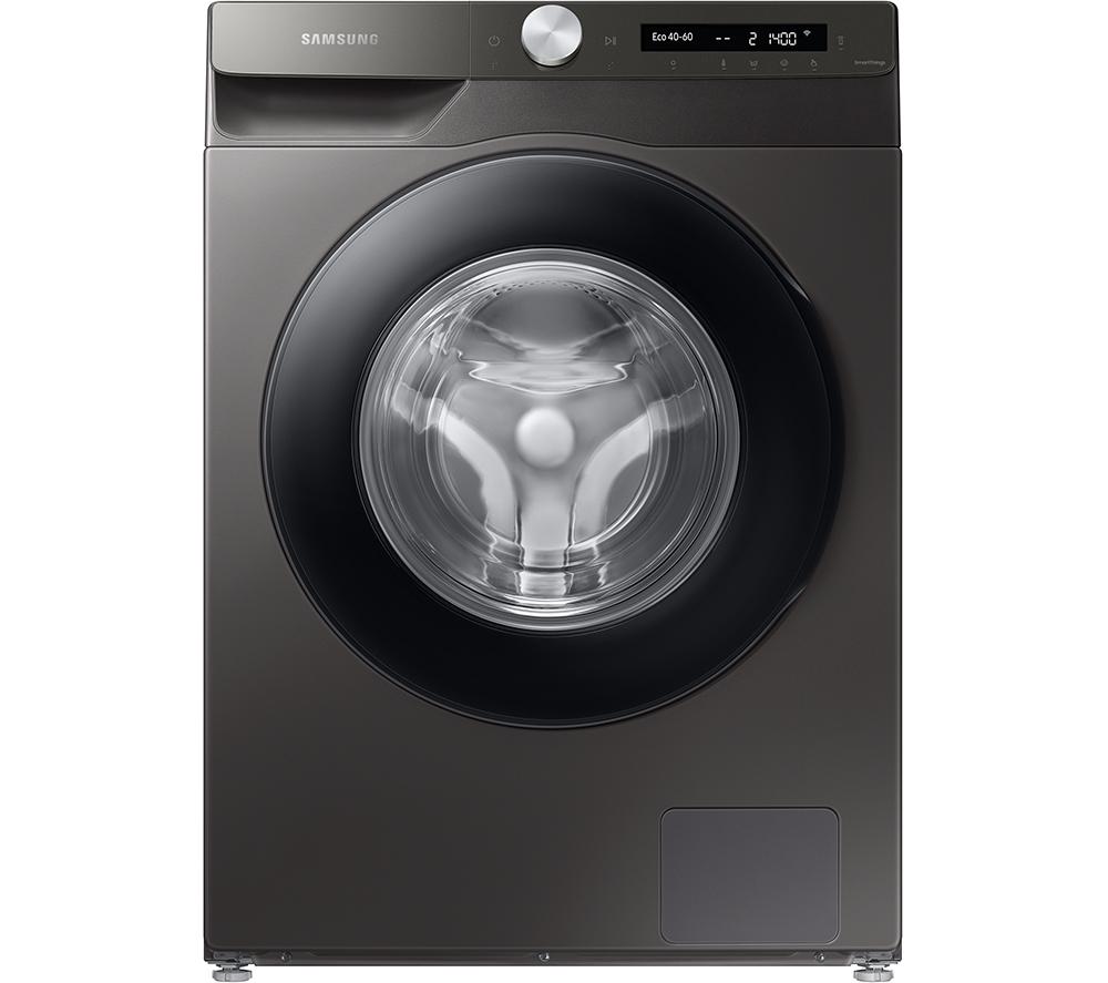 SAMSUNG Series 5 ecobubble WW12T504DAN WiFi-enabled 12 kg 1400 Spin Washing Machine - Graphite, Silver/Grey