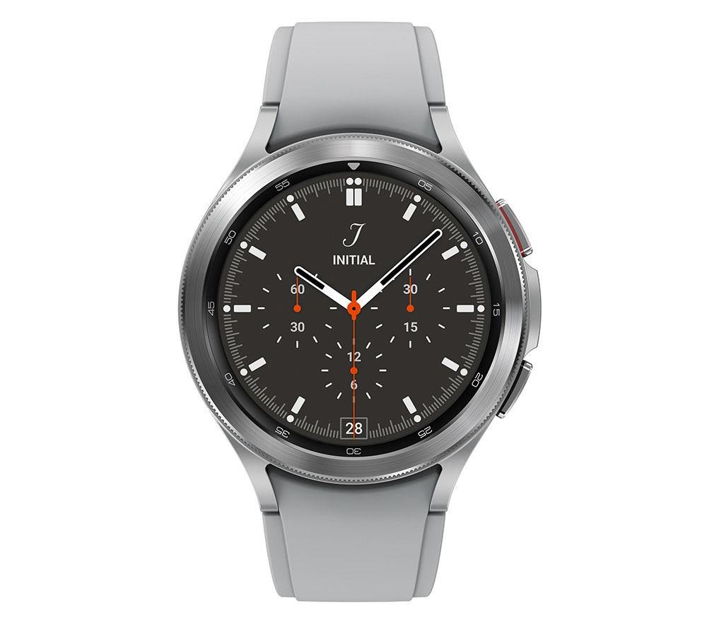 Buy SAMSUNG Galaxy Watch4 Classic BT with Bixby  Google Assistant  Silver, 46 mm Currys